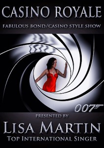 James Bond casino show